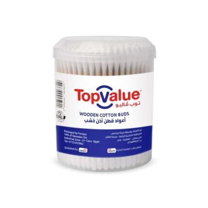 Top Value Wooden Cotton Buds - 150 Pieces