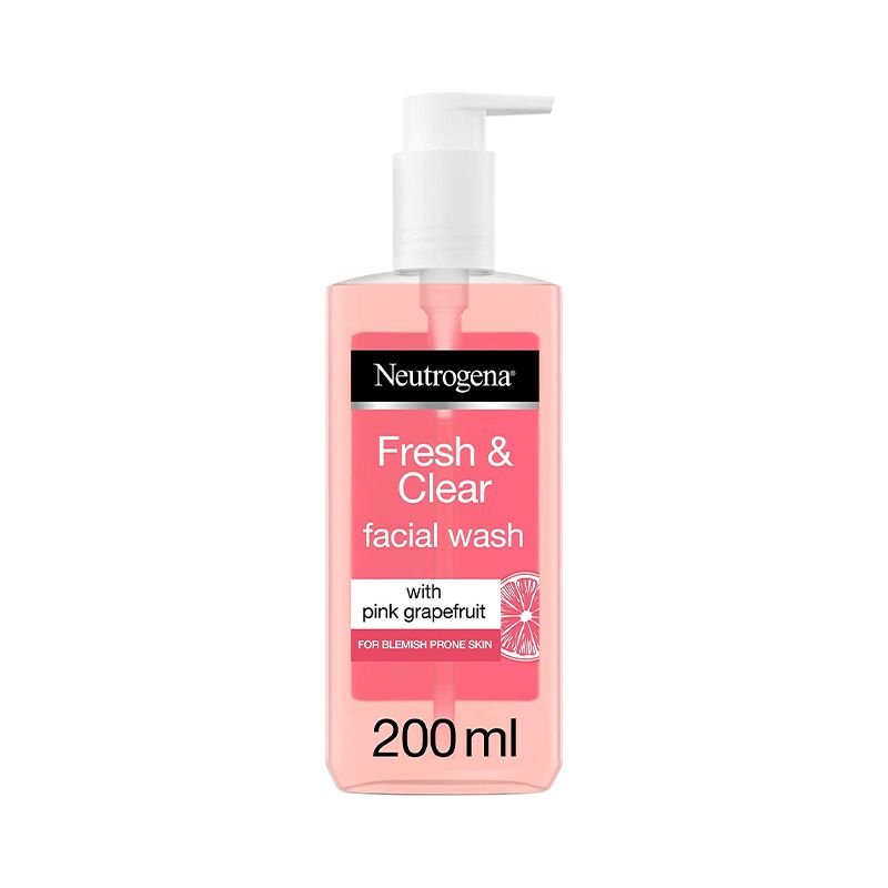 Neutrogena Fresh & Clear Face Wash With Pink Grapefruit - 200ml Neutrogena Fresh & Clear Face Wash With Pink Grapefruit - 200ml - Image 1