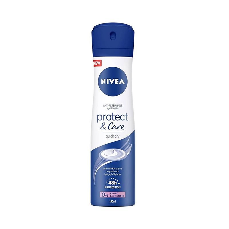 Nivea Protect & Care Women Anti-Perspirant Spray - 150ml Nivea Protect & Care Women Anti-Perspirant Spray - 150ml - Image 1
