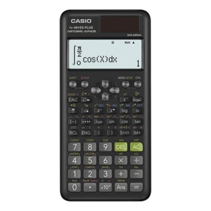 Casio Standard Scientific Calculator -FX-991ESPLUS-2NDTV - Black