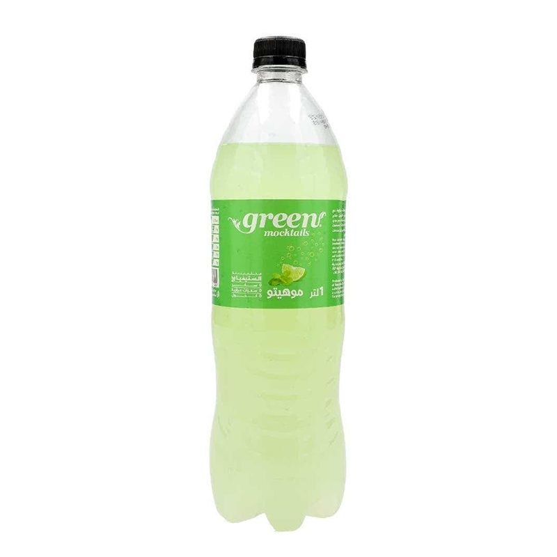Green Mocktails Mojito Stevia Sweetened Soda Drink - 1L Green Mocktails Mojito Stevia Sweetened Soda Drink - 1L - Image 1
