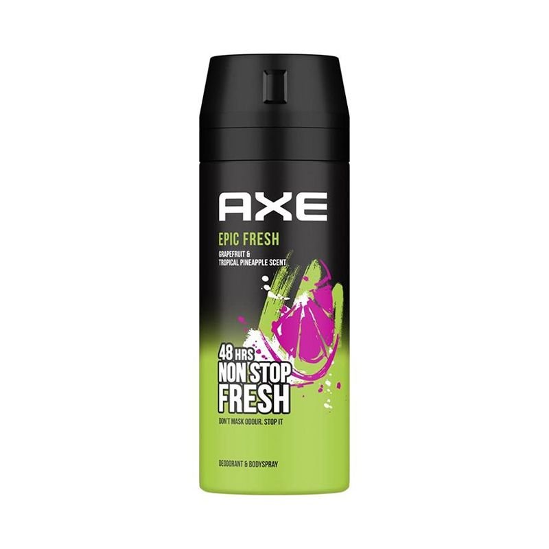 Axe Men Grapefruit & Tropical Pineapple Deodorant Body Spray - 150ml Axe Men Grapefruit & Tropical Pineapple Deodorant Body Spray - 150ml - Image 1