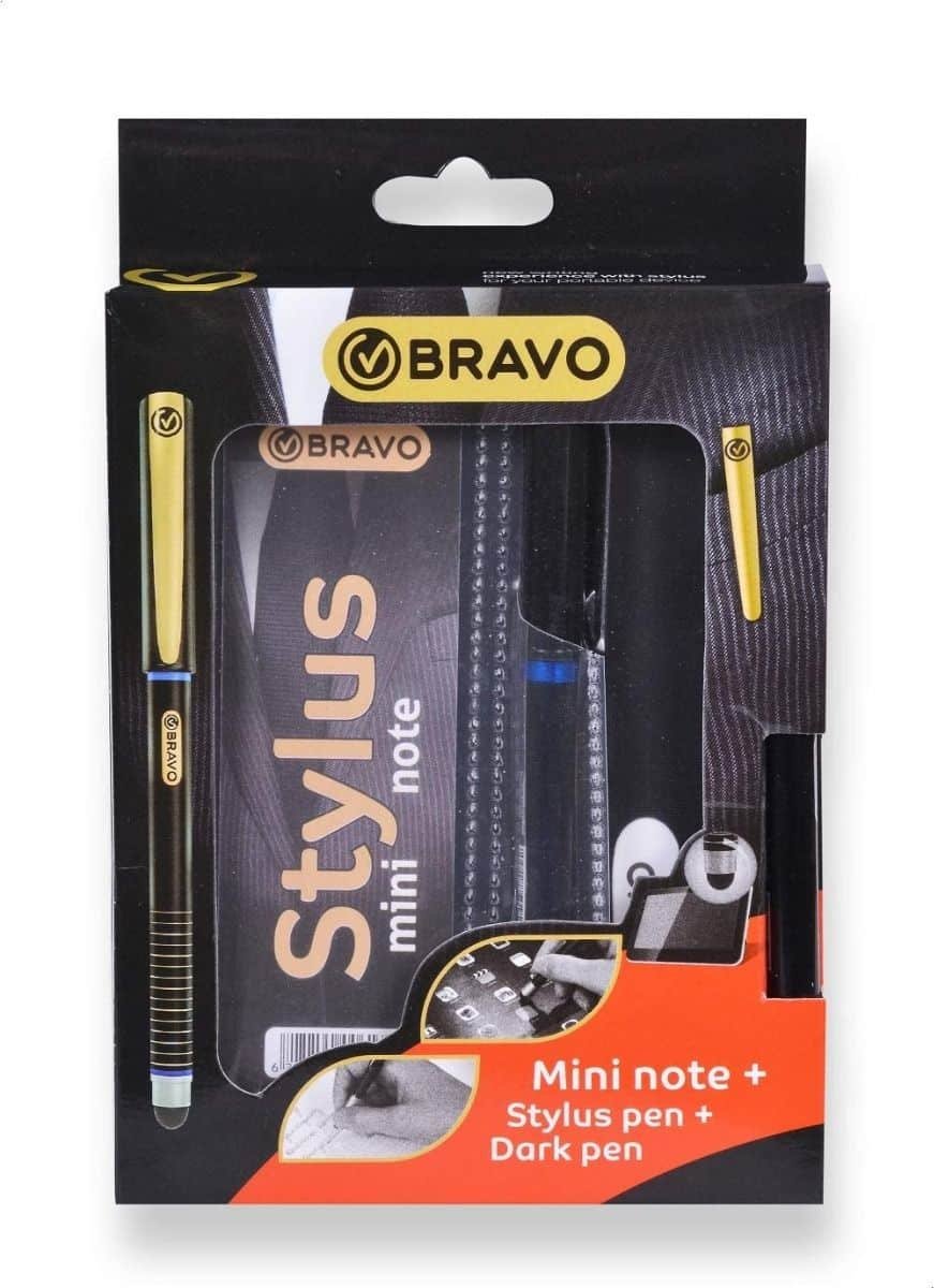 Bravo Stylus Notebook - 100 Papers + Free 2 Pens Bravo Stylus Notebook - 100 Papers + Free 2 Pens - Image 1