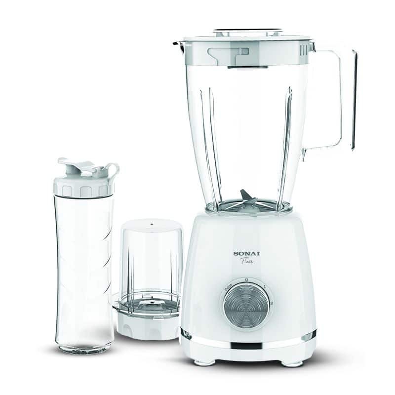 Sonai Flair Blender 3*1 - 1.5L - 500W - White - SH-6060 Sonai Flair Blender 3*1 - 1.5L - 500W - White - SH-6060 - Image 1