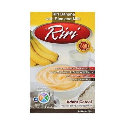 Riri Banana, Rice & Milk Baby Food - 200g