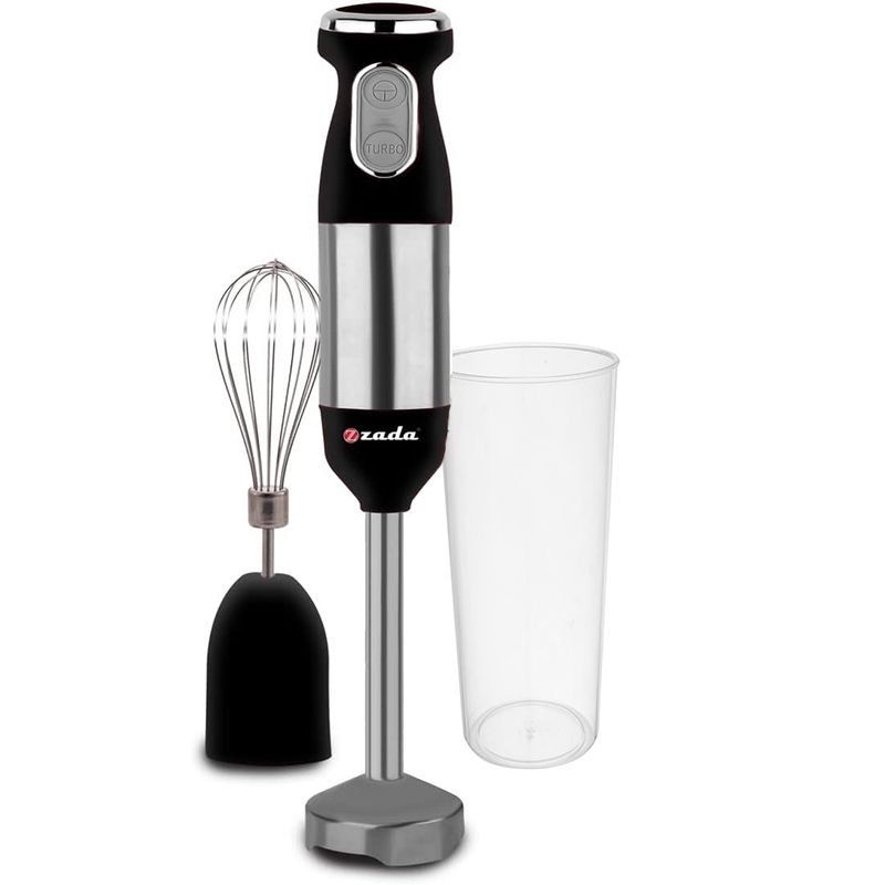 Zada Stainless steel Hand Blender - 3*1 - 600ml - 600W - Black & Silver - ZHB-503 Zada Stainless steel Hand Blender - 3*1 - 600ml - 600W - Black & Silver - ZHB-503 - Image 1