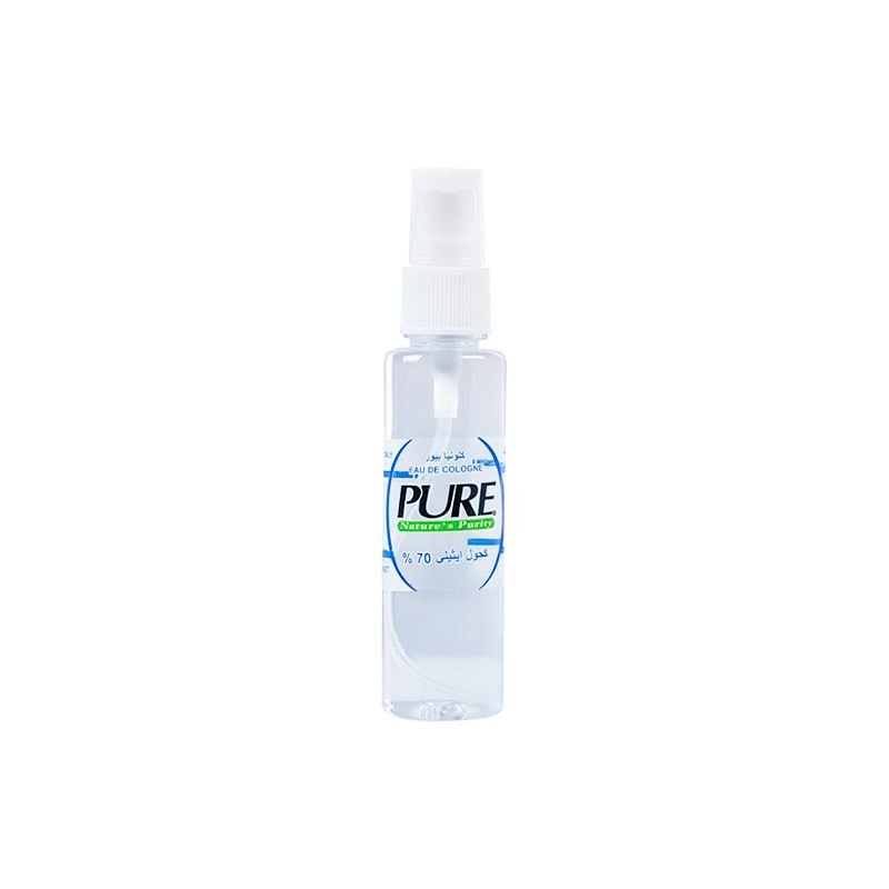 Pure Eau De Cologne Alcohol Spray - 70ml Pure Eau De Cologne Alcohol Spray - 70ml - Image 1