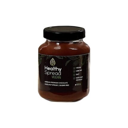 سبريد هيلثي سبريد نباتي خالي من السكر خالي من البندق بالشوكولاتة - 375 جم