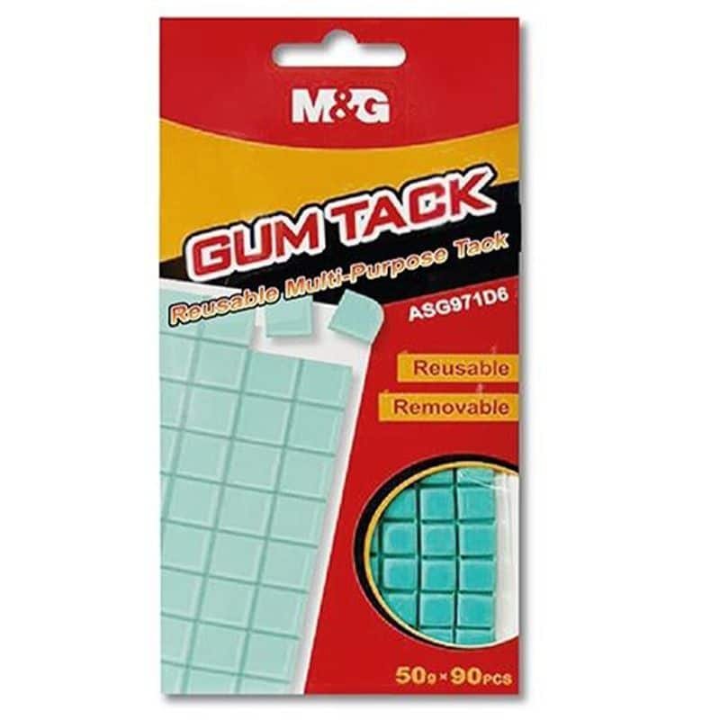 M&G Reusable Multipurpose Gum Tack - 50g - 90 Pieces - ASG971D6 M&G Reusable Multipurpose Gum Tack - 50g - 90 Pieces - ASG971D6 - Image 1