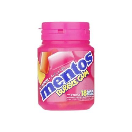 Mentos Mixed Fruits Sugar Free Bubble Gum - 64g